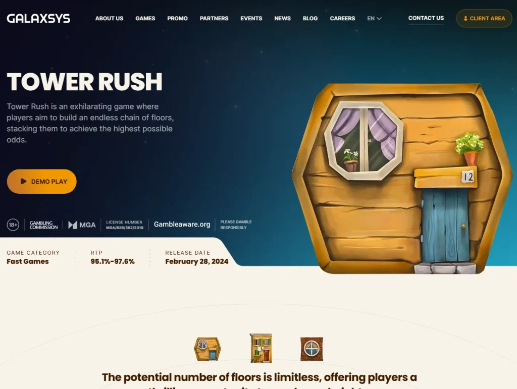 Tower Rush Demo Spielen starten